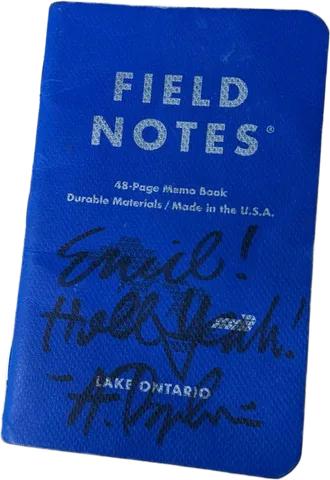 Field notes x Draplin
