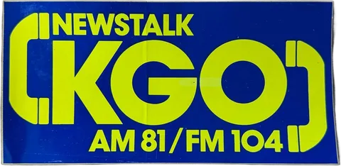 KGO NEWSTALK - sticker